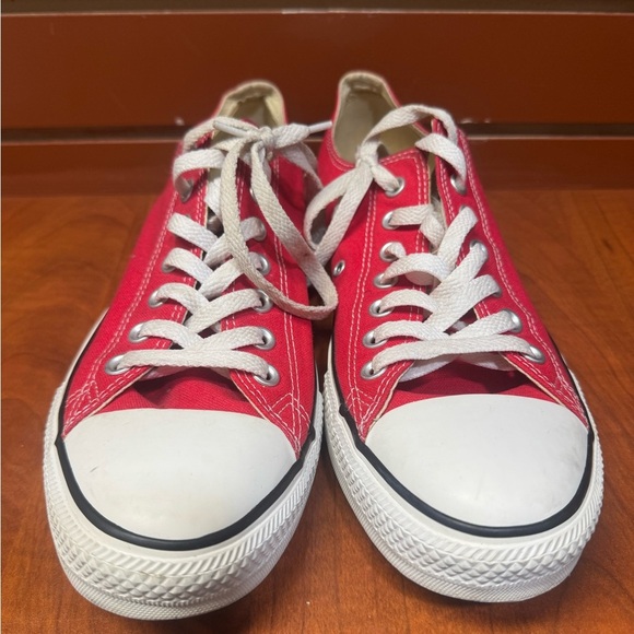 Converse Red and White Sneakers - Picture 1 of 16